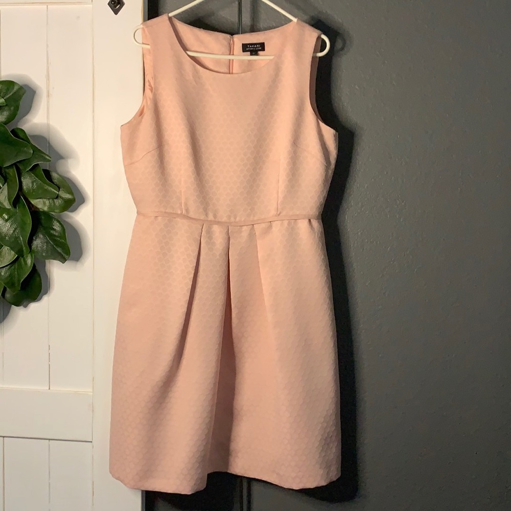 TAHARI pink dress